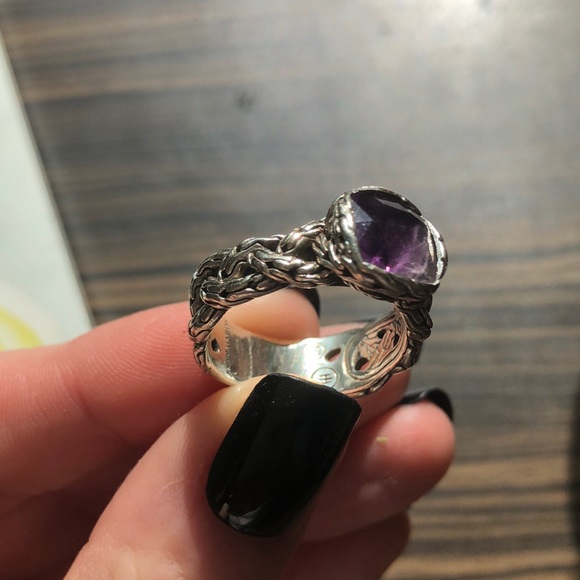 John Hardy Amethyst Ring - Picture 3 of 6
